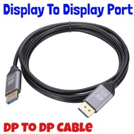 Display Port Screen Welding Line Cable Dp 1.4 8K 60Hz Ultra Hd Resolution 8K 60Hz Gold Plated Connec