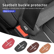 Car seat belt insert protective cover leather safety buckle  For Volkswagen Golf 4 5 6 7 GTI Tiguan Passat B5 B6 B7 CC Jetta MK5