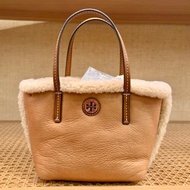 Tory Burch Shearling Mini Tote 泰迪毛絨限定款