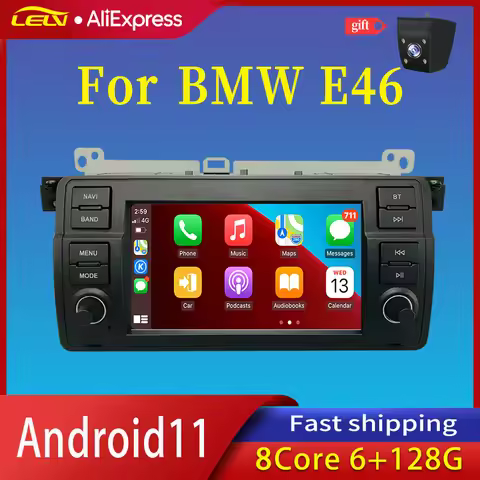 Factory Price Android12 Auto Bluetooth Speaker GPS Navigation Carplay Car Video Player For Bmw 3 Ser