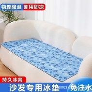 Sofa Ice Cushion Mattress Water Bed Cushion Seat Cushion for Summer Single Cooling Cushion Student Dormitory Summer Cooling Artifact PGAE