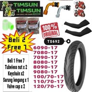 [Free 7 gift 🎁]Timsun Tayar TS692 Size 17 Tubeless 6090 7080-17 7090-17 8080-17 8090-17 9080-1710070