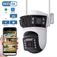 App Icsee Cctv PTZ outdoor 3 lens audio cctv communication 2 way sound CCTV wifi monitoring long dis