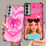 SM-40 Pink Barbie Case for VIVO Y12a Y12S Y11S Y20 Y20a Y20S Y20i