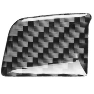 (IPOC) Roadster Carbon Fiber Center Storage Button Switch Cover Trim Sticker for MX-5 Miata 2016+ MX