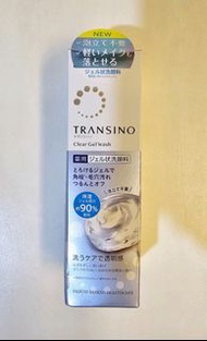 全新未拆封【第一三共】TRANSINO 傳皙諾淨亮毛孔卸妝洗面凝膠 藥用洗面乳 卸妝 110g