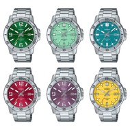 Casio Standard นาฬิกาข้อมือผู้ชาย สายสแตนเลส รุ่น MTP-VD01D(MTP-VD01D-9E,MTP-VD01D-6B,MTP-VD01D-4B,M