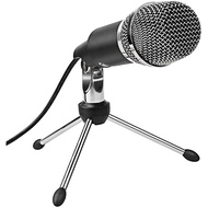 USB Microphone,Fifine Plug &amp;Play Home Studio USB Condenser Microphone for Skype, Recordings for YouTube, Google Voice Se
