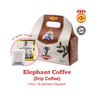 Muar kopi 434 Elephant bean Drip Coffee 10 pack