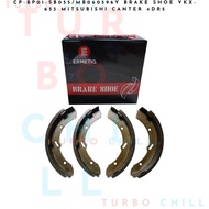 CP-BP01-SB055/MB060596Y Brake Shoe VKX-653 MITSUBISHI CANTER 4DR5