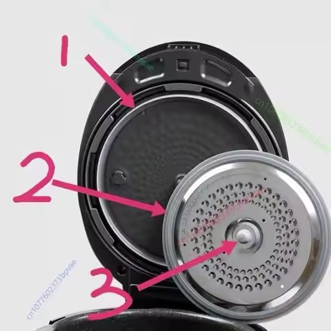 3-piece set genuine accessories for CUCKOO rice cooker seal ring/ skin plug/ cleaning lid rubber rin