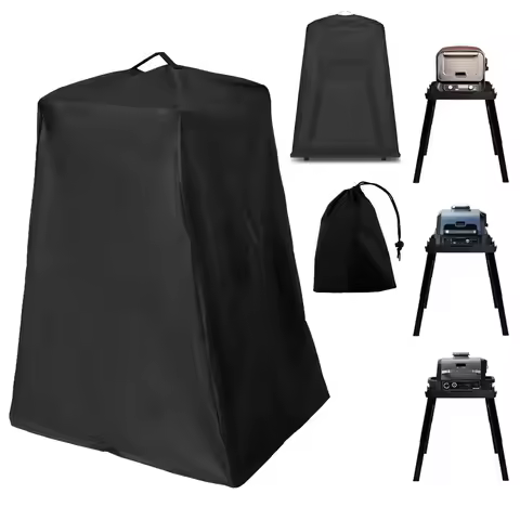Pizza Oven Cover for Ninja OO101 Woodfire 8-in-1 Outdoor Pizza Oven Oxford Cloth Waterproof Dustproo