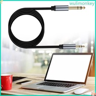 WU 6 35mm Guitar Cable 1 4 inch 6 35mm to 6 35mm TRS Stereo Aux Guitar Cable