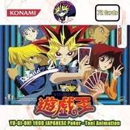 YU-GI-OH [ Yugioh Cards ] Yu-Gi-Oh Cards 1998 Japanese Poker - Toei Animation 72 cards.