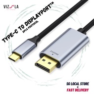 Vizsla SG Type C to DP1.4 80K60Hz Cable 1m, 2m