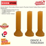 MESIN Rubber Chicken Feather Plucking Machine Plucker Rubber Chicken Feather Plucking Machine Thick 