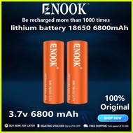 ◩ ♖ ► ◣ Enook Original lithium battery 18650 Real Capacity Batteries 6800mAh 45A 3.7v Rechargeable