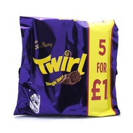 Cadbury Twirl Chocolate 5bars 5x21.5g (107.5g)