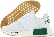 adidas NMD_R1 Womens Shoes Size 7, Color:White/Green-White