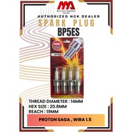 NGK SPARK PLUG BP5ES - PROTON SAGA 12V , ISWARA , WIRA 1.3 1.5 , SATRIA 1.3 1.5 , NISSAN SUNNY B11 (
