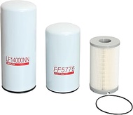 FF5776 K37-1029 Fuel Filter Kit, Compatible With Cummins ISX15 Oil Change Kit OE# LF14000NN FF5776 K