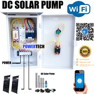 DC Solar PUMP ตู้ควบคุมปั๊ม DC SOLAR CELL ต่อตรงกับแผง ตั้งเวลาเปิด ปิดปั๊มอัตโนมัติ ผ่าน สมาร์ทโฟน 