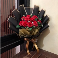MAWAR Artificial flower bouquet anniversary flower bouquet/ viflowers/ bandung flower bouquet/ rose 