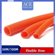 ORANGE Flexible Hose PVC 1/2 3/4 50METERS/100METERS