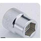 GENIUS HEX SOCKET/ BOX SOCKET/ 6PT-1/2'' ( 22mm)