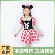 Costume Party Show Carnival Party Carnival Dress Up Skirt Ni Show Mickey Girl Halloween 8MNT