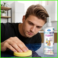 Epoxy Resin Polishing Compound 100ml Scratch Removal Spray Epoxy Resin Polishing Kit for Home Kitche