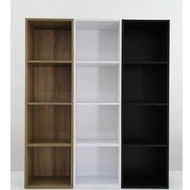 4 Tier Bookshelf my-com/DIY Utility Shelf/Multipurpose Shelf/Rak Buku 4 Tingkat/Home Furniture/Wood Shelf rak kayu