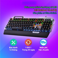 Coputa Gaming Mechanical Keyboard RGB LED Wired Gaming Computer Keyboard K100