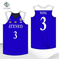 NZ X Ateneo Blue Eagles 2019 Ateneo De Manila University Full Sublimated Volleyball Jersey (TOP)