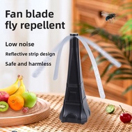 Fly repellent fan, mosquito repellent fan leaf fly repellent, outdoor fly repellent fan multi-functi