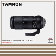 Tamron SP 100-400mm F4.5-6.3 Di VC USD canon/nikon