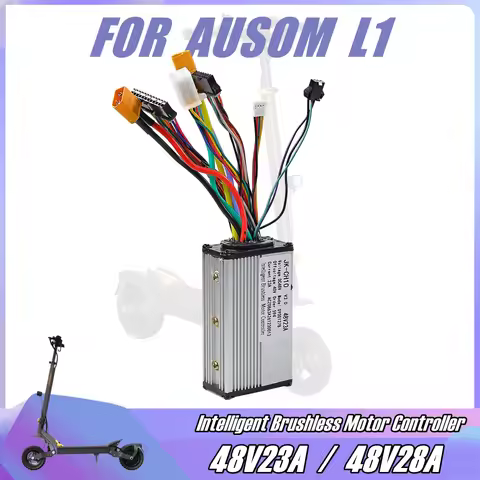 Original 48V 28A 23A Intelligent Brushless Motor Controller Only for AUSOM L1 Electric Scooter 48V28