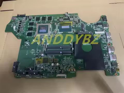 Used Genuine MS-16J11 VER 1.0 FOR MSI MS-16J1 MS-1791 GE62 GE72 Motherboard WITH I7 CPU AND GTX970M 