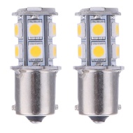 Warm White 1156 BA15S P21W R5W R10W 13-SMD RV LED Interior Light Turn Signal Bulbs 1141 12V 24V Fog 