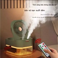 Mist steam fan