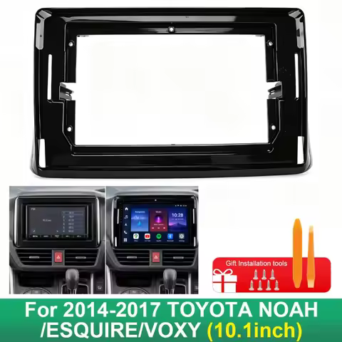 10.1 Inch Car Radio Fascia Frame For Toyota Noah Esquire Voxy 2014-2017 Android Stereo Dashboard Pan