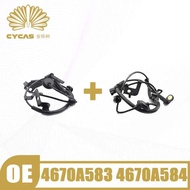 CYCAS Brand Rear Left Right Wheel Speed Sensor Replacement Parts 4670A583 4670A584 For Mitsubishi Pa