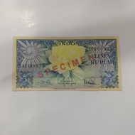 Uang Kuno 5 Rupiah 1959 Seri X Nocan 09933