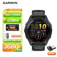 佳明（GARMIN）Forerunner265黑色血氧心率HRV跑步铁三游泳户外智能运动手表