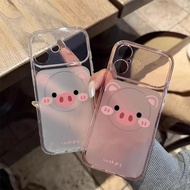 Redmi POCO M6 M6PLUS C65 M5S C75 M7 C71 C81X C85 M0C 10 Cartoon Pig Large Window Soft Case TMSC377WY