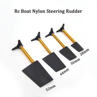 RC Boat High Quality Nylon Steering Rudder Plastic Rudder Height 28mm/36mm/44mm/52mm  With 90 Degree