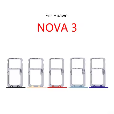 For Huawei Nova 3 SIM Card Slot Tray Holder Sim Card Reader Socket