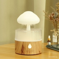 Hot  Rain Sound Sleep Aid Air Humidifier Cloud Bedroom Atmosphere Light Humidifier Desktop White Noi