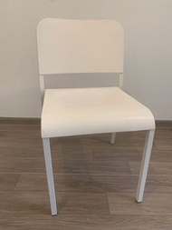 IKEA 白色 膠凳 椅子