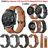 Honor GS Pro /GS 3 3i Bracelet 20 22MM Leather Watchband For Honor Magic Watch/ 2 42mm 46MM Strap Ba
